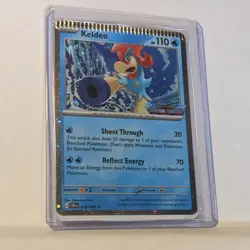 Pokemon TCG Keldeo Sealed Stamped Pokemon Promo Cosmos Holo English Error Card - Image 1