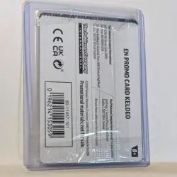 Pokemon TCG Keldeo Sealed Stamped Pokemon Promo Cosmos Holo English Error Card - Image 2
