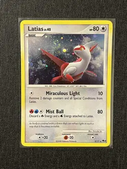 Latias 3/17 Holo POP SERIES 7 Nintendo Pokemon LP Card 💫 DOUBLE SWIRL 💫 - Image 1