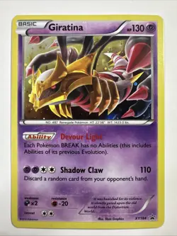 Giratina XY184 XY Cosmo Holo Promo Black Star Near Mint Pokemon Card - Image 1