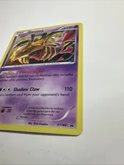 Giratina XY184 XY Cosmo Holo Promo Black Star Near Mint Pokemon Card - Image 3