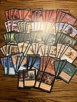 Mtg Scourge Lot x100 - Magic the Gathering Mtg Cards Scourge Edition - Image 1