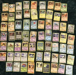 Pokemon TCG Huge Lot Vintage Cards Card Some Duplicates Fast Ship nonholos - Image 1