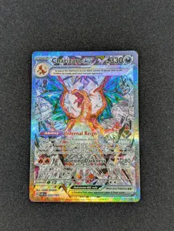 Charizard ex 223/197 Sv03 Obsidian Flames Holo SIR Pokemon Card NM/M - Image 1