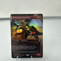 [1x] Rampaging Ferocidon - Foil - Borderless Near Mint, English Special Guest MT - Image 1