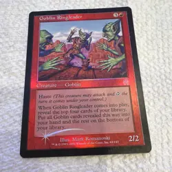 Wizards of the Coast MTG Goblin Ringleader Apocalypse English Foil #62/143 - Image 1