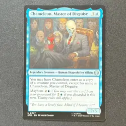 2025 Magic MTG Marvel's Spider-Man - Chameleon Master of Disguise #0027 Uncommon - Image 1
