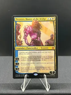 MTG - Tezzeret, Master of the Bridge (Foil, Buy-A-Box Promo) - Image 1
