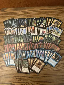 Mtg Weatherlight Lot x100 - Magic the Gathering Mtg Cards Weatherlight Edition - Image 1