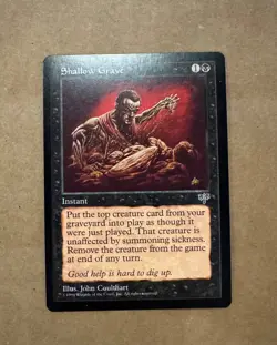 MTG Mirage Shallow Grave Unplayed NM NM+ Magic The Gathering - Image 1