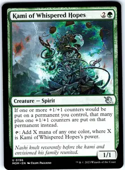 MTG KAMI OF WHISPERED HOPES UC MARCH OF THE MACHINE 196 NM - Image 1