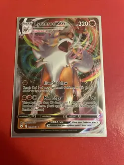 Pokemon Evolving Skies Lycanroc VMAX 092/203 Near Mint english - Image 1
