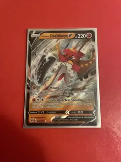 Hisuian Decidueye V 083/189 Holo Ultra Rare Astral Radiance Pokemon TCG NM - Image 1