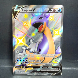 2021 POKEMON SHINING FATES LAPRAS V SV110/SV122 SHINY VAULT - Image 1