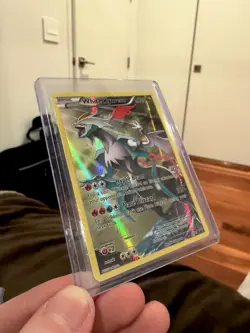 POKEMON 2015 WHITE KYUREM XY81 FULL ART BLACK STAR PROMO ULTRA RARE HOLO - Image 3