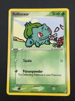 Bulbasaur NM/M 45/100 Common Crystal Guardians Pokemon - Image 1