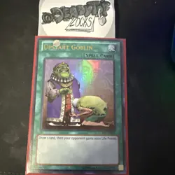 Yu-Gi-Oh TCG Upstart Goblin LCYW-EN265 Unlimited Ultra Rare Card NM - Image 1