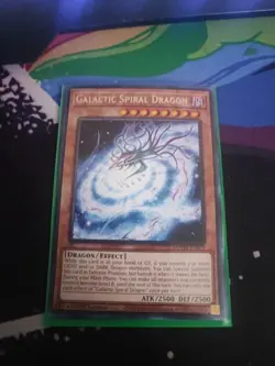 3x Galactic Spiral Dragon 1st Edition Rare MZTM-EN079 Yu-Gi-Oh! - Image 1