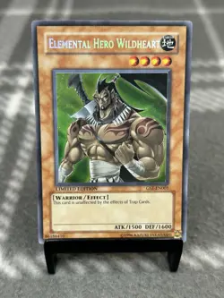 Elemental HERO Wildheart Yu-Gi-Oh! TCG GSE-EN001 Limited Edition - Image 1