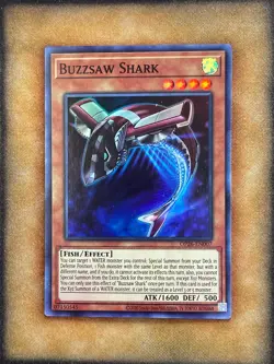 Yugioh Buzzsaw Shark OP26-EN007 Super Rare NM - Image 1