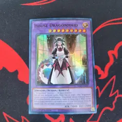 House Dragonmaid RA03-EN037 Quarter Century Bonanza Yu-Gi-Oh 1st Edition NM - Image 1
