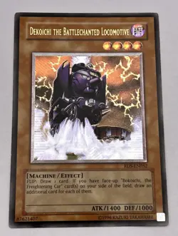 Yugioh! Dekoichi The Battlechanted Locomotive RDS-EN032 Ultimate Rare - Image 1