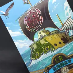 One Piece Polar Tang CR NO1. CR-03 Holo Foil Rare Card Trafalgar Boat Submarine - Image 3