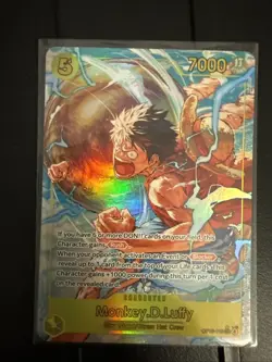 Monkey D. Luffy (Alt Art) OP15-119 SEC Adventure on KAMI's Island ENGLISH OP15 - Image 1