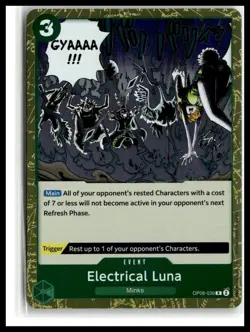 Two Legends #OP08-036 Electrical Luna - Image 1