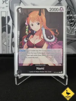 Nami OP16-091 The Time of Battle Foil - One Piece CCG -NM - Image 1