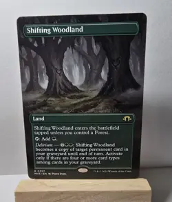 MTG Shifting Woodland (Borderless) R Modern Horizons 3 357 NM - Image 1