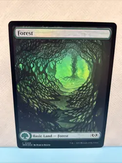Forest (0266) Wilds of Eldraine Foil MTG Nm Lp - Image 1