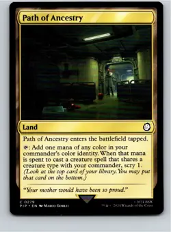Magic the Gathering Path of Ancestry Universes Beyond: Fallout MTG Free Shipping - Image 1