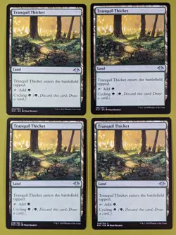 Tranquil Thicket x4 Modern Horizons 4x Playset Magic the Gathering MTG - Image 1