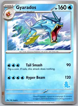 Gyarados Unconfirmed My First Battle Pokemon Near Mint - Image 1
