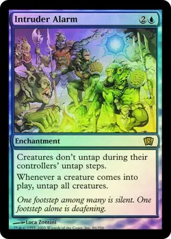 8th Edition MTG FOIL Intruder Alarm Magic - Image 1