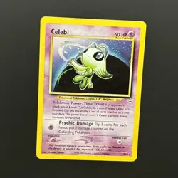 2001 Pokemon Neo Revelation Celebi Holo 3/64 Vintage WOTC Rare - Image 5