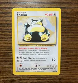 Pokemon TCG Snorlax Legendary Collection 64/110 Regular English 2002 90 HP - Image 1