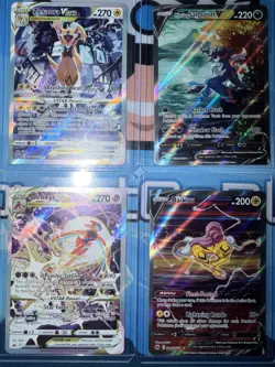 Crown Zenith Galarian Gallery Lot of 4 Pokemon TCG Cards Raikou Deoxys Rare Mint - Image 1