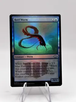 Reef Worm 0271 Foil Modern Horizons 3 MH3 MTG NM - Image 1