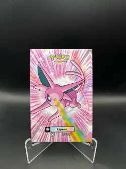 Pokemon Espeon Database Card Attacks Gen 2 Cracked Ice Holo Peru - Image 1