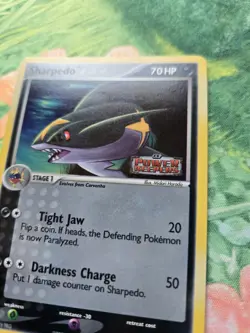 Sharpedo - EX16: Power Keepers (38/108) Reverse Holo Uncommon Pokemon Card MP - Image 2
