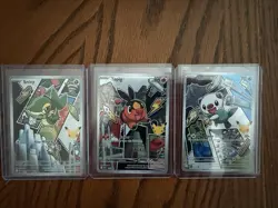Pokemon TCG First Partner Illustration Collection Series 2 Unova GEN 5 Set of 3 - Image 1