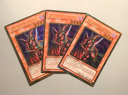 yugioh 3X BREAKER THE MAGICAL WARRIOR GLD1-EN014 Gold near mint Play set - Image 3