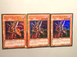 yugioh 3X BREAKER THE MAGICAL WARRIOR GLD1-EN014 Gold near mint Play set - Image 4