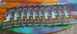 MTG The Lord of the Rings: Tales of Middle-Earth Sleeved Set Booster 10 pack lot - Image 1