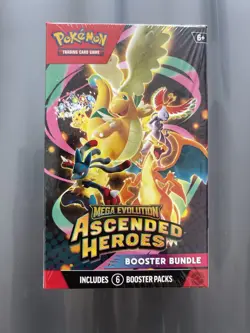 Pokemon TCG Mega Evolution Ascended Heroes Booster Bundle - Factory Sealed! - Image 1