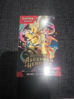 Pokemon Mega Evolution Ascended Heroes Booster Bundle Sealed 6 Pack Box - Image 1