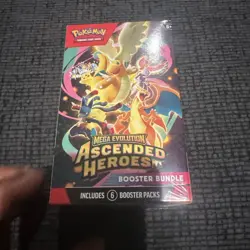 Pokemon Mega Evolution Ascended Heroes Booster Bundle Sealed 6 Pack Box - Image 2