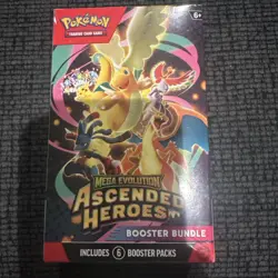 Pokemon Mega Evolution Ascended Heroes Booster Bundle Sealed 6 Pack Box - Image 3